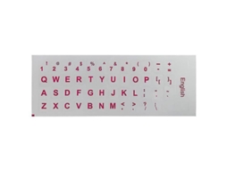 Adesivo Para Teclado De Letras Em Inglês Para Desktop E Laptop Ly Ebike