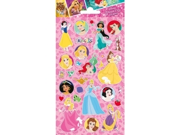Pacote de adesivos com brilho de princesas DISNEY