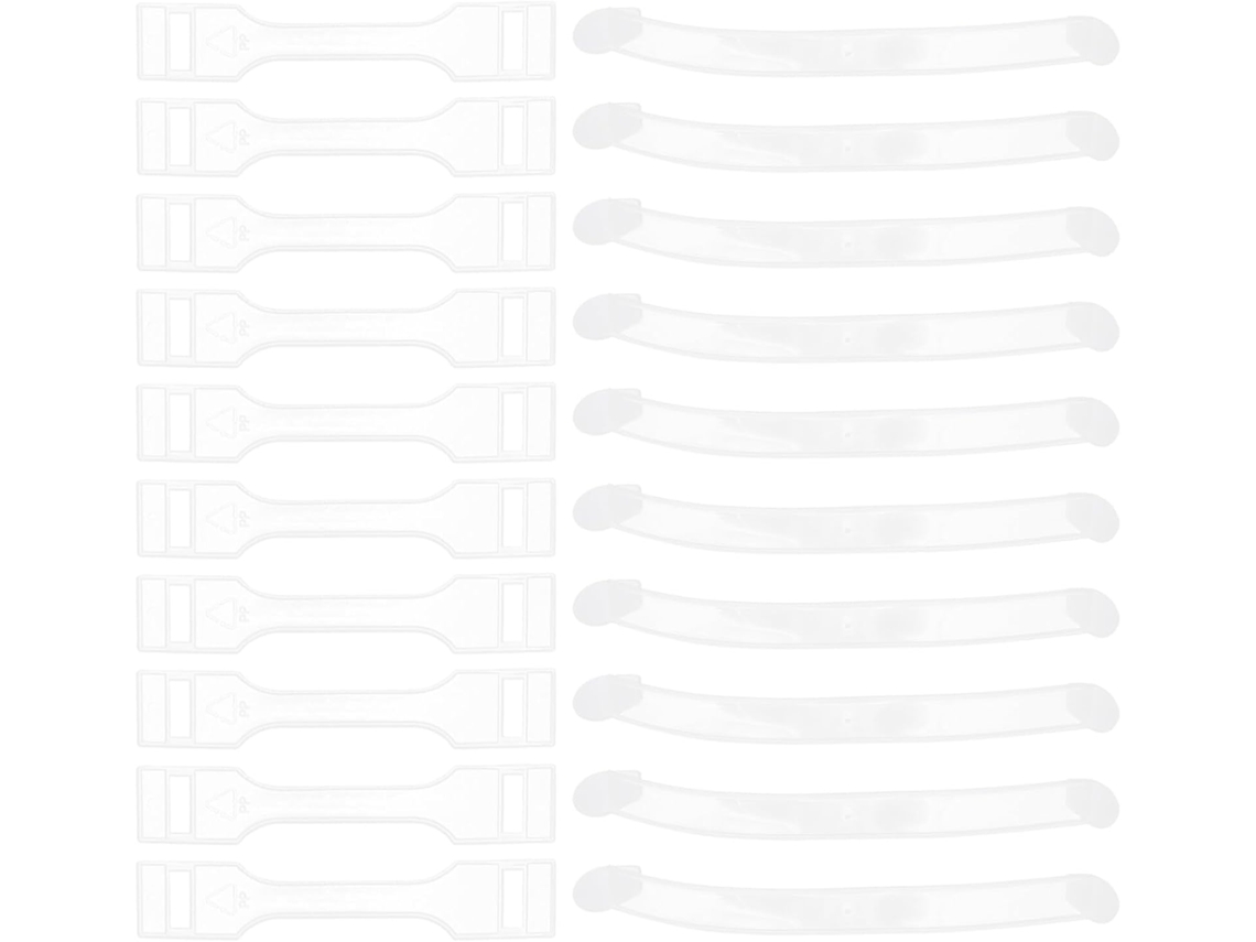 Alças De Plástico Para Caixas Papelão, Conjunto De 100 Peças, Práticas E Resistentes, Ideais Para Caixas De Bolos