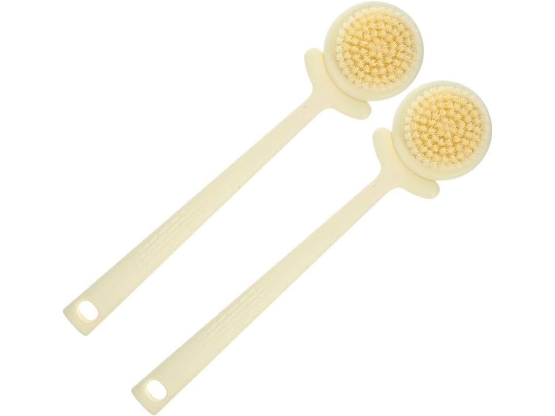Conjunto De 2 Escovas Esfoliantes Callaron Para Áreas Ásperas Da Pele Feminina