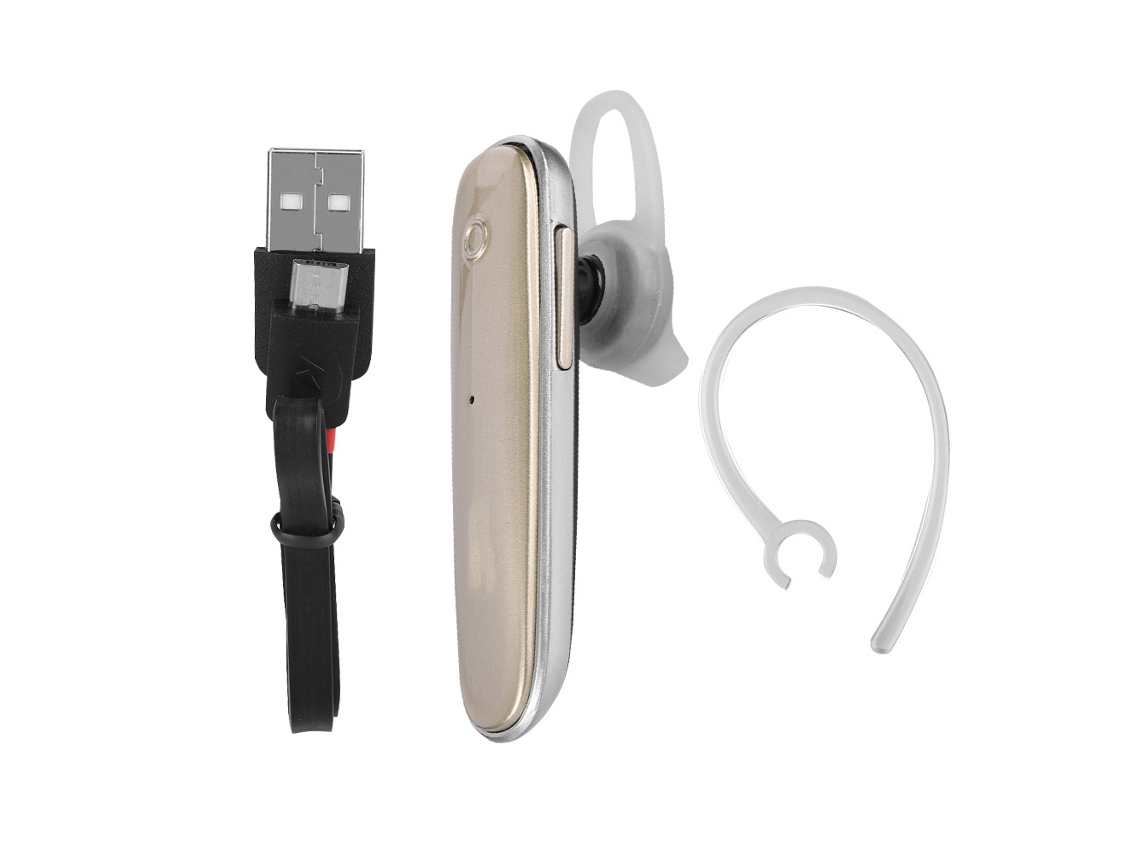 Fones Bluetooth esportivos EOOCOO dourados com som estéreo | EOOCOO