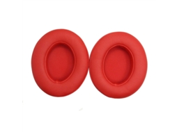 Almofada para Beats Studio 2.0 de Orelhas de Espuma Macia Vermelho XIAOMOYU