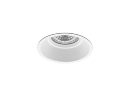 Ambiente Fixo Redondo Embutido 510 Ip44 Branco Técnico Jiso 510d 90
