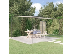 Gazebo 4x4 M 180 G/m² Tecido E Aço Branco Wsd199733 Lovely Home