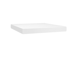 Pocket Spring Bed Mattress, Pocket Spring Bed Mattresses Vidaxl Branco Couro Artificial (160 X 200 Cm)