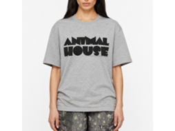 Rockinstone Animal House Movie Logo Heather Gray Adult T-shirt Size:s