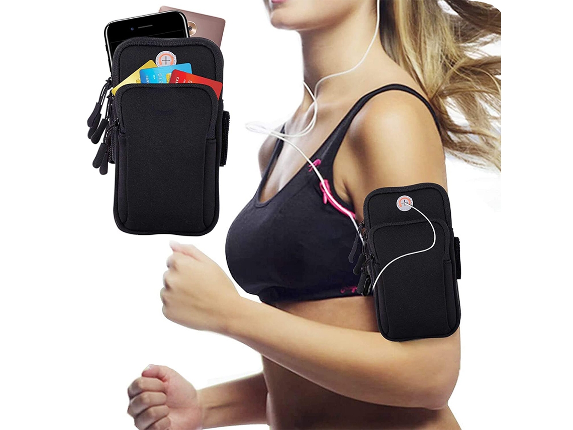 Braçadeira Universal Para Corrida, Suporte Para Celular Para Braçadeira Esportiva