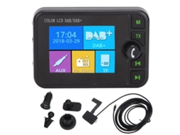 Speedy-receptor Digital De Carro Com Bluetooth Dab Dab+ Fm Tela Lcd 2.4 Polegadas Rádio Handsfree