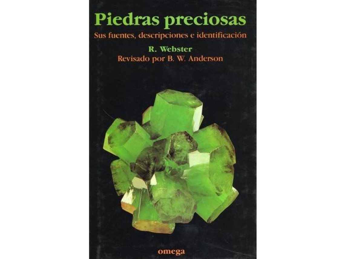 Livro Piedras Preciosas de Webster (Espanhol)