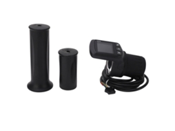 Kit de Medidor para Bicicleta Eléctrica com Tela LCD Abs, Cabo Half Handle e Cabo 5p 24v 36v 48v 60v S/MARCA