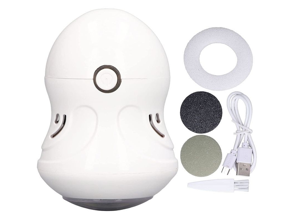 Kit de Ferramentas de Pedicure, Removedor Elétrico de Calos para Pés Sem Fio Portátil Recarregável