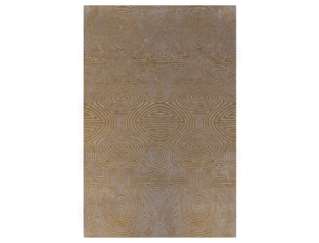 Tapete Coleção Tabasco BENEFFITO Praia Golden Tapete Ouro 80X150Cm
