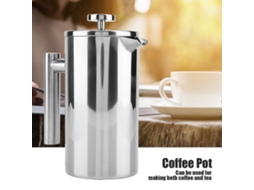 Cafeteira De Aço Inoxidável Com Parede Dupla, Prensa Francesa, Bule Filtro (800 Ml)