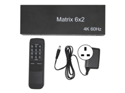 Switch Hdmi Matrix LAXISCREED 6x2 4k60hz