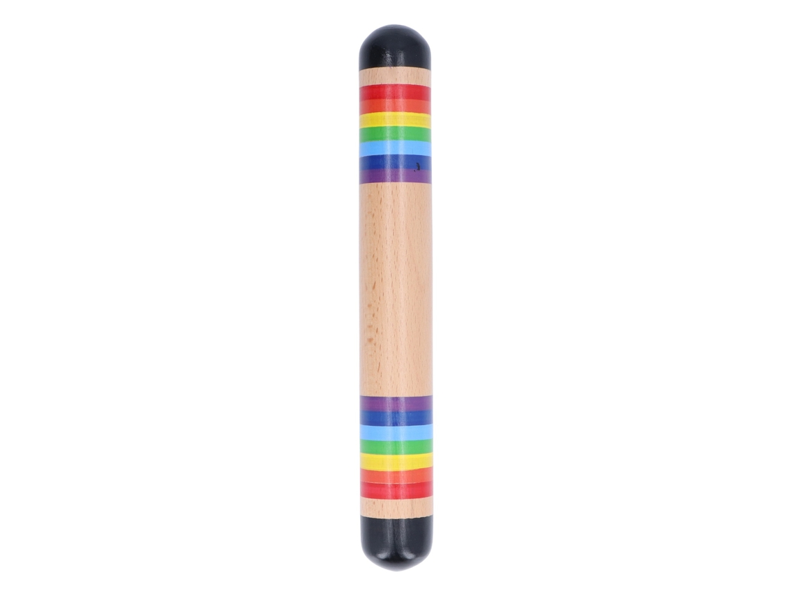 Lurelia Chocalho Infantil Com Madeira, 35 Cm, 8 Polegadas, 5 Cm E Colorido