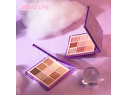 Paleta De Sombras De Olhos Hold Live Com 9 Cores Altamente Pigmentadas Design Portátil De Bolso