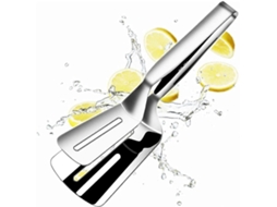 Lurelia Pinça Culinária Inox 304 26 Cm Prata Pão