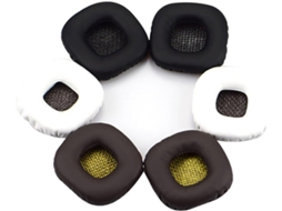 Auriculares Duráveis Em Pu Para Fones De Ouvido Da Major, Substituíveis, Espuma Confortável, Brancas, Par, Compatíveis. Gokoco