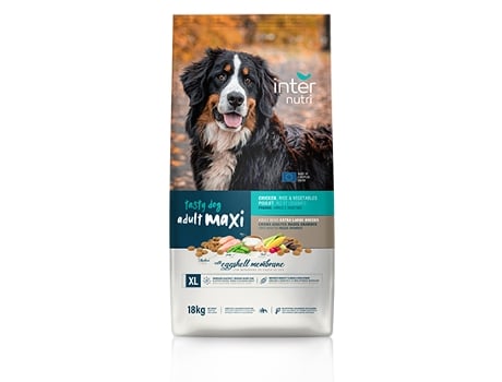 Alimento Completo Para Cães Adultos De Raças Grandes Internutri Tasty Dog Adult Maxi 18 Kg