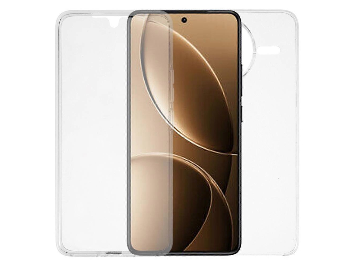 Capa Transparente Para Xiaomi Redmi K80 Pro 5g / Poco F7 Ultra 5g Com Moldura De Tpu E Acrílico E Película Pet