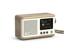 Rádio Mini Digital Portátil Clássico Dab Fm Bluetooth 5.3 Pure