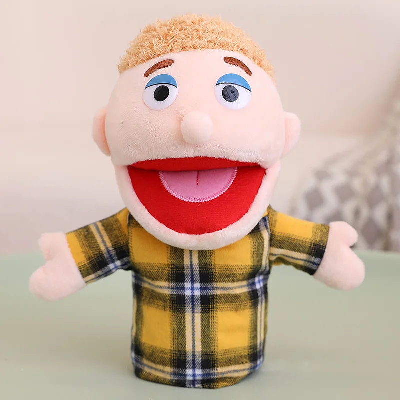 (estilo 12, Aprox. 28-33 Cm) Fantoche De Dedo/mão De Pelúcia Infantil, Brinquedo Para Brincadeiras Em Família.