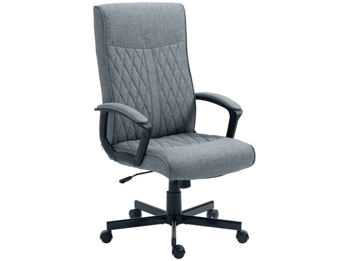 CADEIRA ERGONÔMICA em couro PU preta CHEZMOI