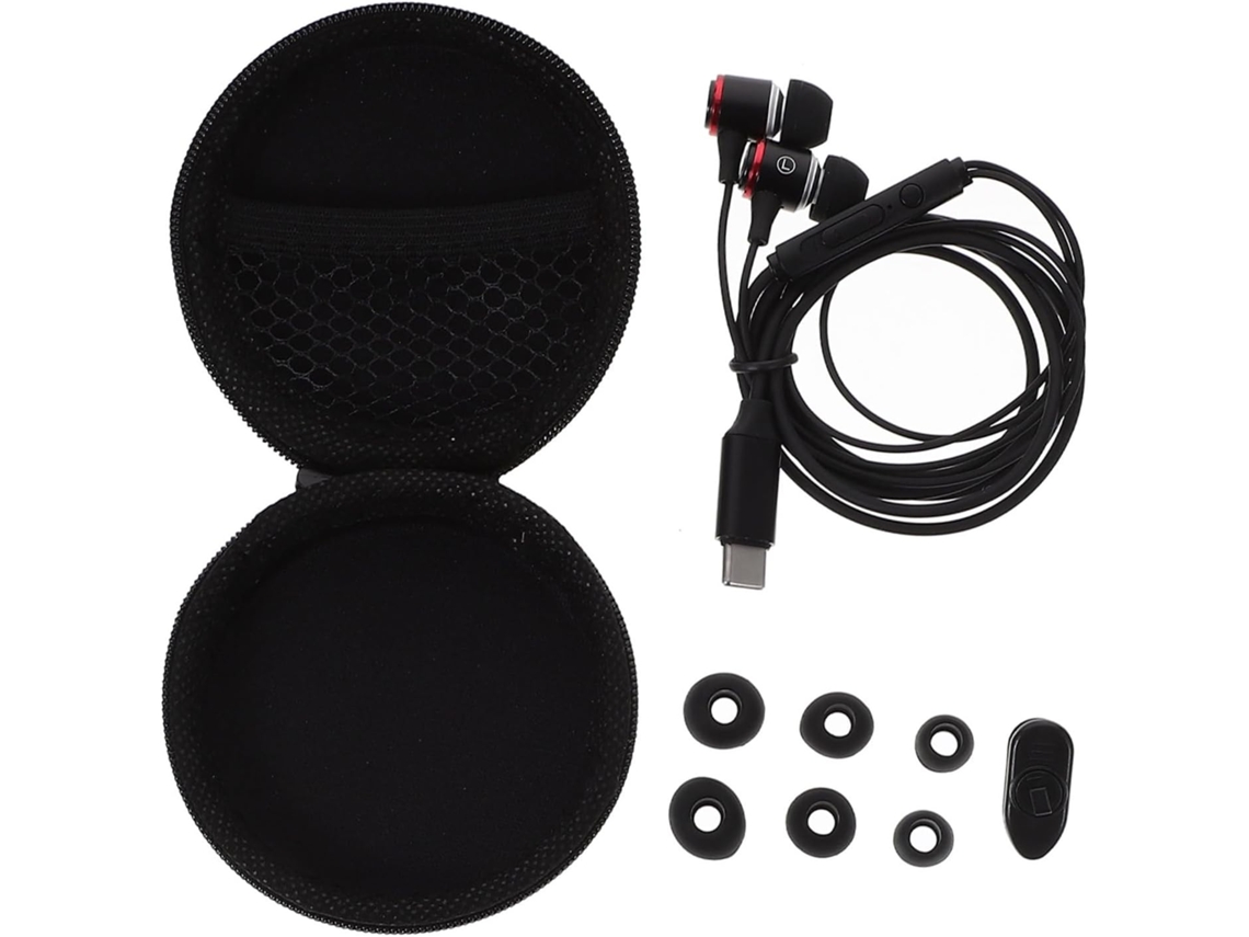 Fones De Ouvido Tipo-c Ergonômicos Com Microfone Compatíveis Com Dispositivos Usb Para Música, Jogos
