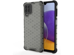 Capa Samsung Galaxy A22 LMOBILE Anti-Choque Preto