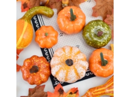 Conjunto De Abóbora De Simulação Para Decoração De Halloween E Fotografia