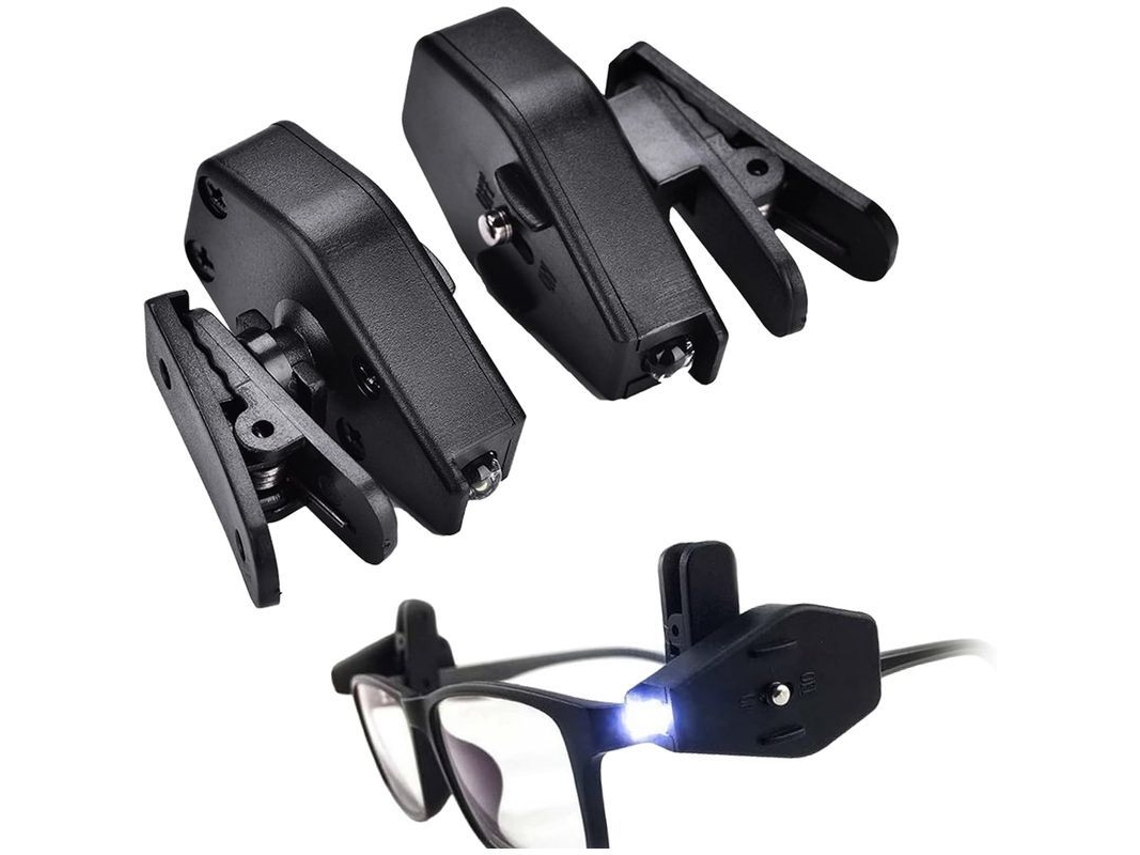 2026rebe luz Led de Leitura Mini Clip Universal Flexível Super Brilhante Ajustável 2pcs para Livros Noite Pesca Reparação Lar