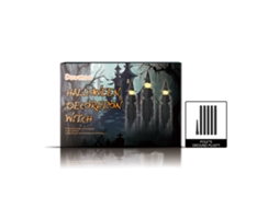 Decoração de Bruxa Dowmoo para Halloween LAXISCREED