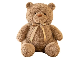 Urfso Urso De Pelúcia Cachecutinho Laço Almofada De Dormir Presente Criança