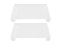 Suporte de Acrílico Multiuso para Banheiro, Mesa e Cozinha S/MARCA