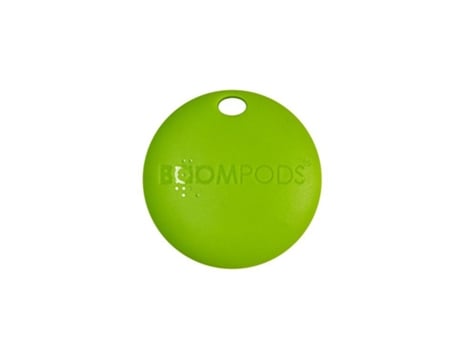 Porta-chaves Airtag Modelo Boomtag compatível com Apple Find My Ipx5 Green Boompods