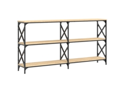 Console Table, Console Tables Vidaxl Marrom Madeira Processada (n/a)