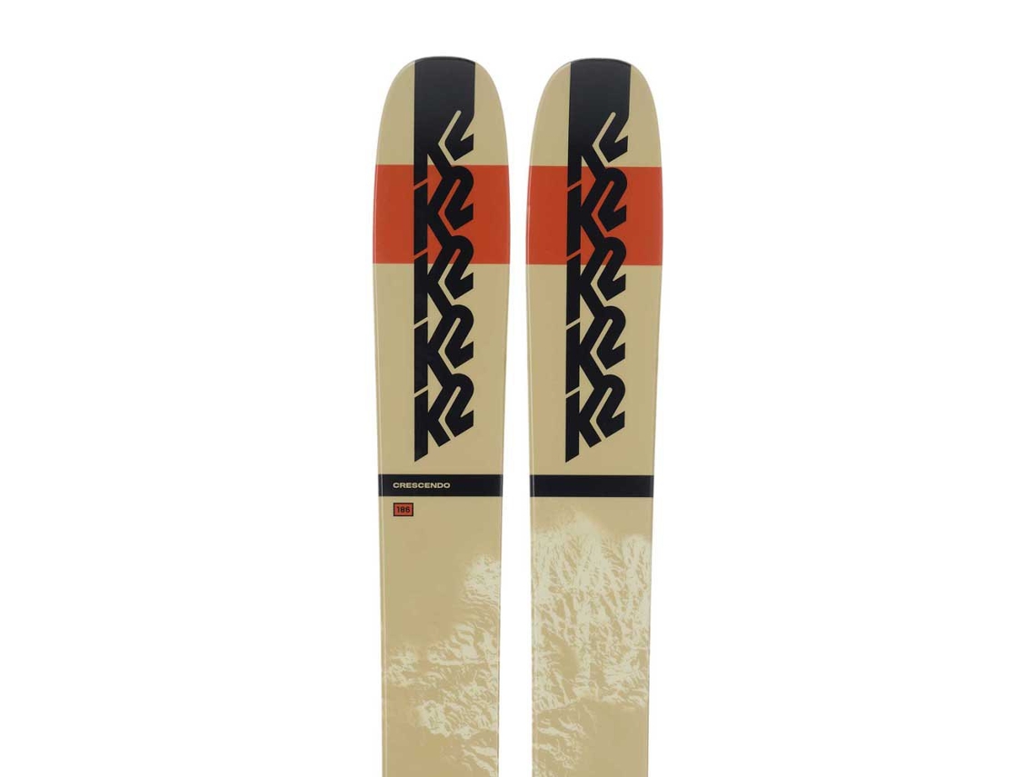 K2 Alpine Skis Crescendo Dourado 168
