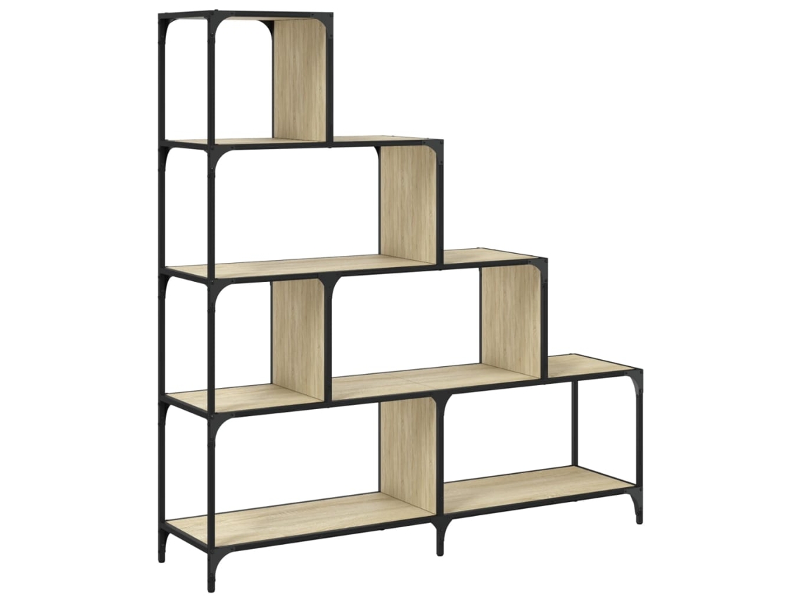 Bookcase, Bookcases Vidaxl Marrom Madeira Processada (n/a)