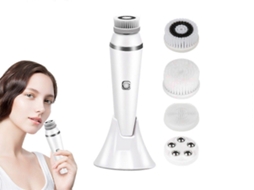 Escova De Limpeza Facial Elétrica 4 Em 1, Escova De Massagem Facial, Ferramenta De Beleza Branca Nostalgia88