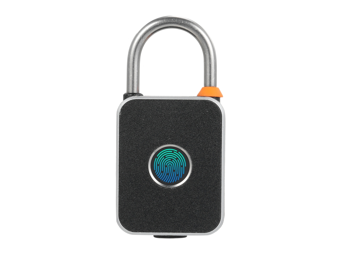 Candado Inteligente Biométrico Impermeável Com Carga Usb Para Academia, Malas, Bicicletas E Mochilas