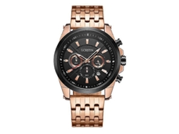 Relógio Masculino Multifuncional De Quartzo Ochstin 7256 Com Pulseira De Aço.