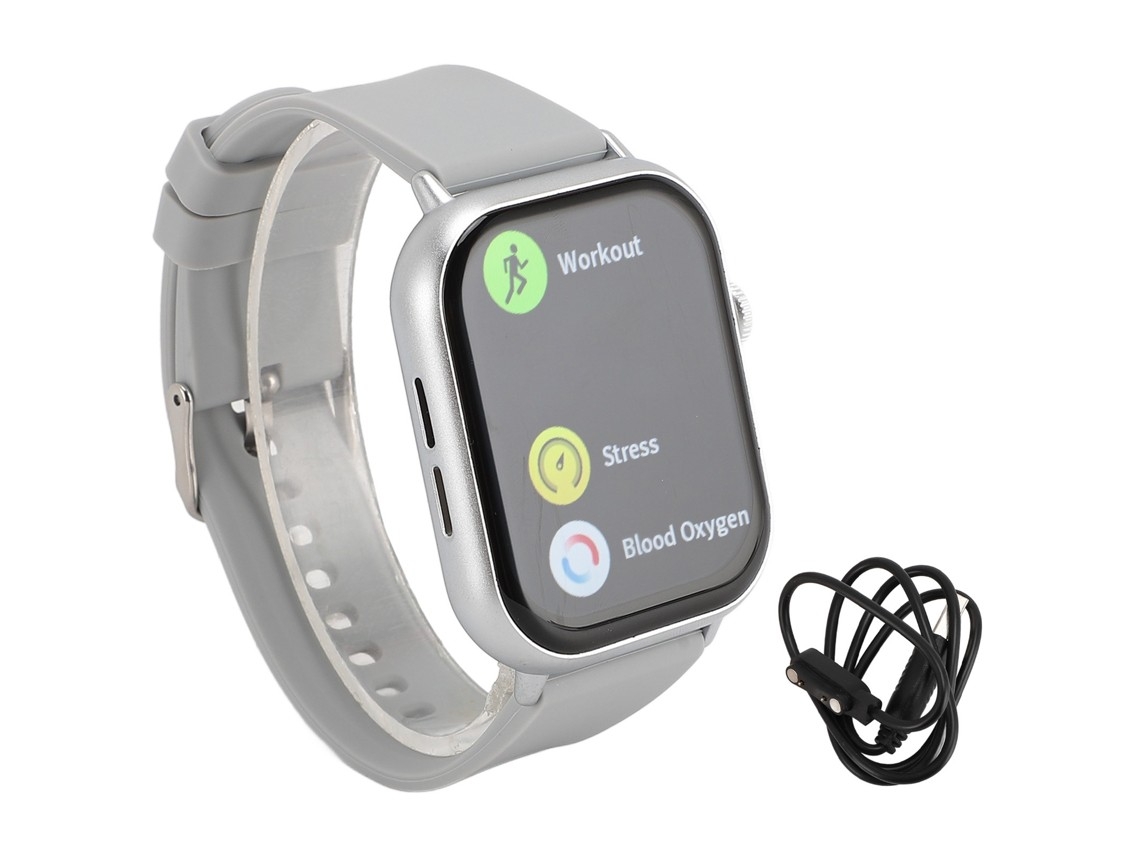 Relógio Inteligente Com Certificação Ip67, Tela De 2,01 Polegadas, Modos Esportivos, Bluetooth, Cor Preta.