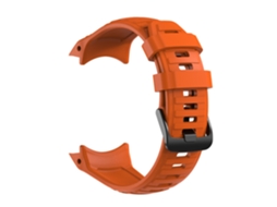 Pulseira de Silicone Macio de 26 Mm de Largura para Garmin Instinct 2x / Garmin Instinct 2x Solar Laranja SIURN