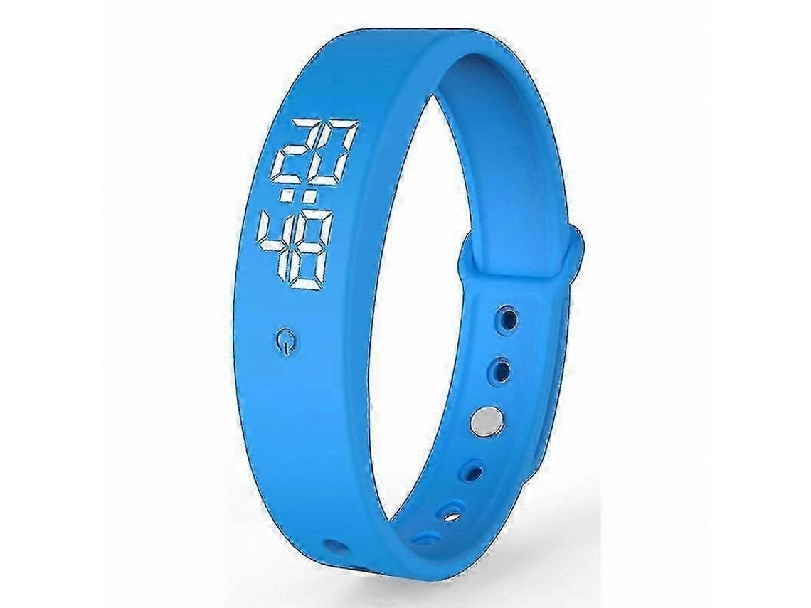 Relógio Com Alerta Vibratório Diário, 6 Alarmes Personalizáveis ​​e Função De Monitoramento De Temperatura.