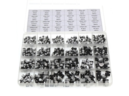 Capacitor Eletrolítico De Alumínio Smd 1uf 1000uf Para Trabalhos Diy, Trabalhos De Reparos