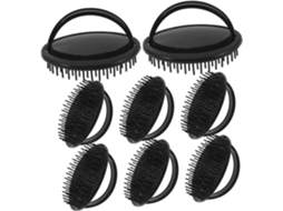 Lurelia Conjunto De 8 Escovas De Massagem Corporal Para Duche, Uso Seco E Molhado E Massagem Suave