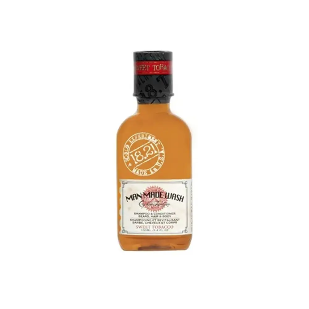 Shampoo Em Gel 3 Em 1 Man Made Wash, Tabaco Doce, 100 Ml