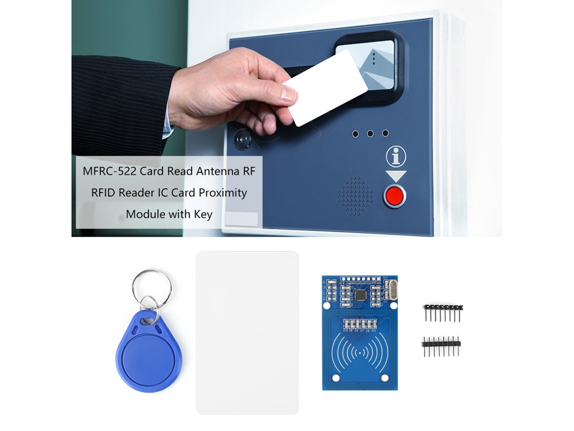 Laxiscreed Leitor Rfid Com Antena Para Leitura De Cartões De Indução