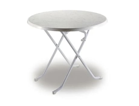 Mesa Dobrável 85 Cm Branca Eredu