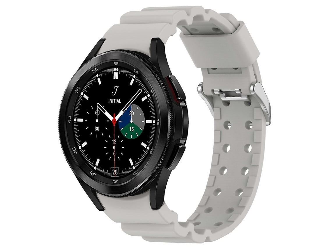 Pulseira De Silicone Armor Pure Color Para Samsung Galaxy Watch4 Classic 42mm